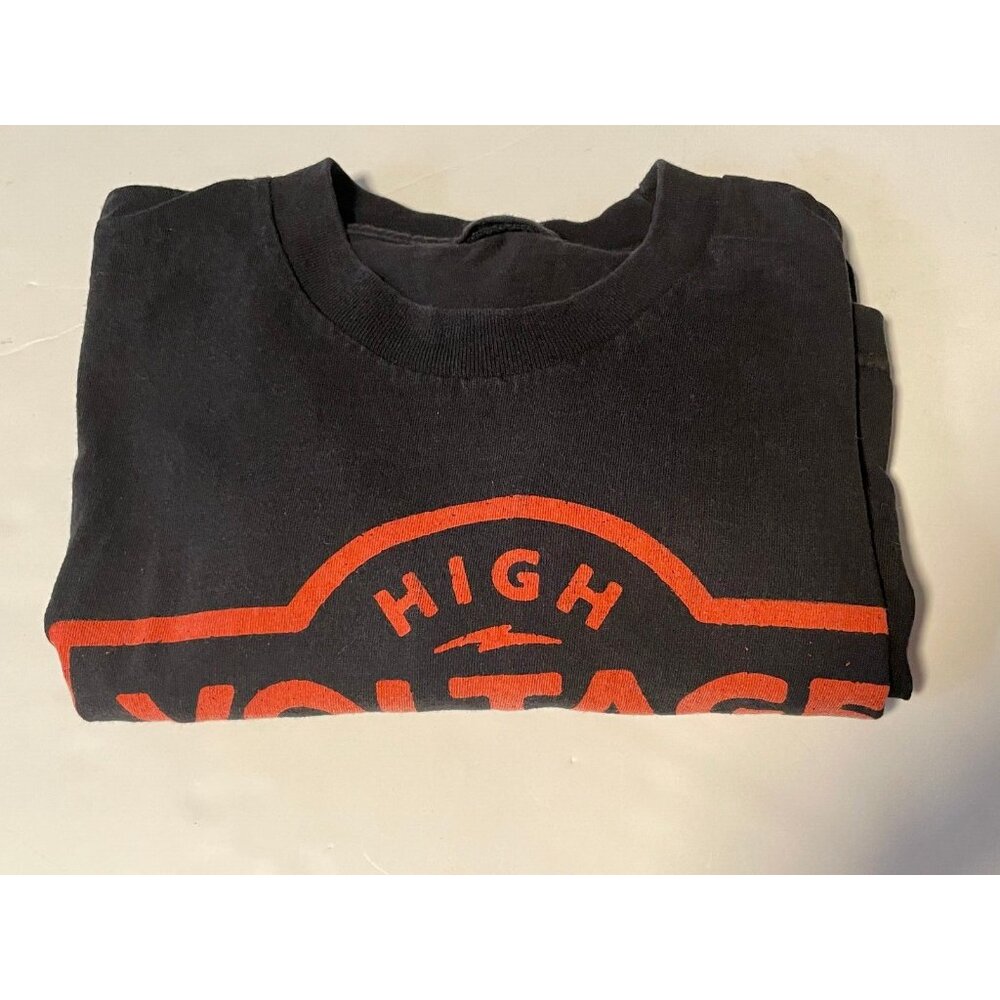 High Voltage Wear shirt mens XL short sleeve Union Made USA set of 2 Bayside - Picture 16 of 16
